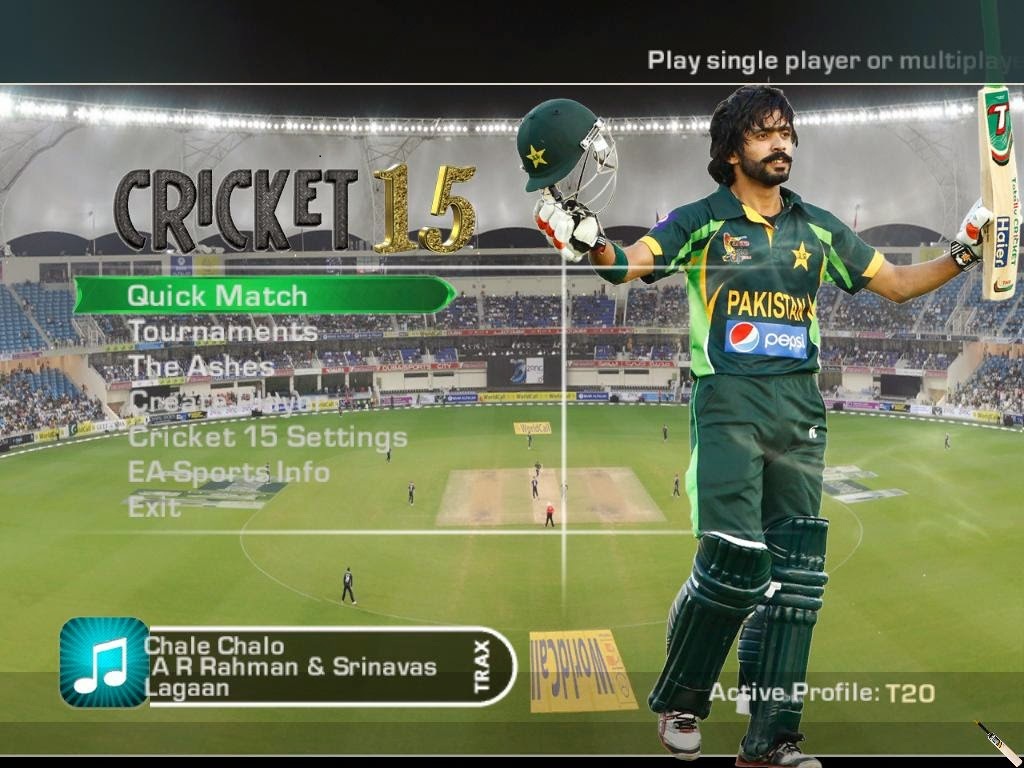 cricket games software free  for pc